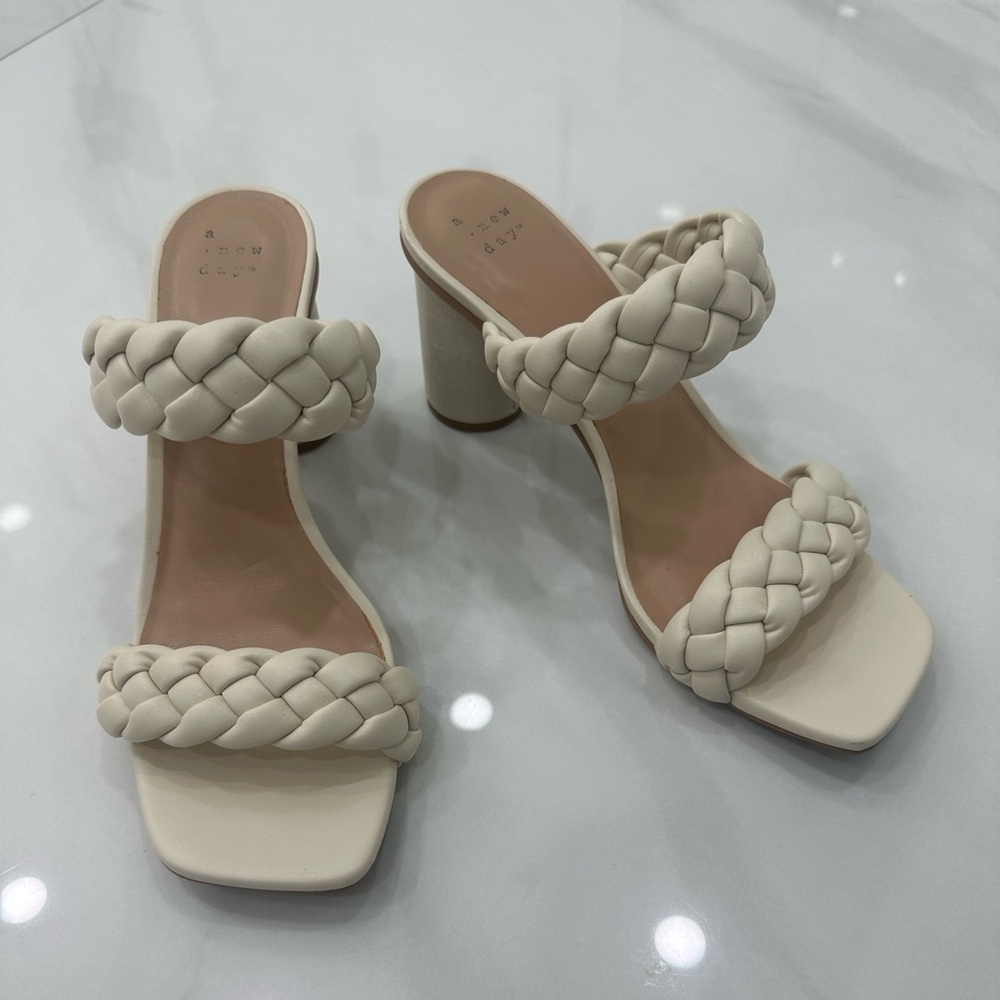 A New Day Braided Heels